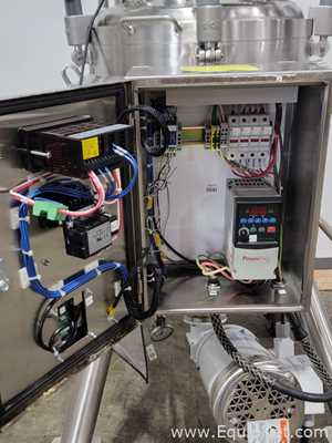 DCI 100 Liter Stainless Steel Jacketed Reactor Tank with Control Panel