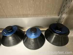 Lot of 16 off Various Beckman Coulter Avanti Laboratory Centrifuge Fixed Angle Rotors