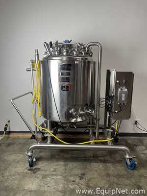 Lee Industries 500 Liter Stainless Steel Jacketed Mobile Mixing Vessel