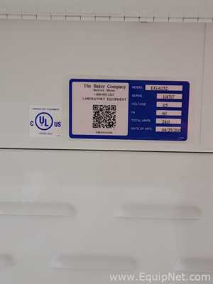 Baker Company EG6252 Flow Hood