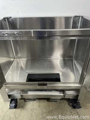 Hyclone Stainless Steel 500L Bin for Single Use Bags