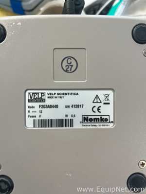 Agitador e Placa de Aquecimento Velp Scientifica F203A0440