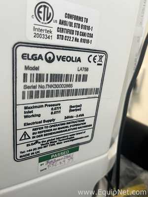 Elga Purelab Chorus 2 Plus RO/DI/UV Water Purifier with Elga Veolia 30L Reservoir