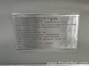 Reator Biológico Cotter Brothers F076-PR-2205