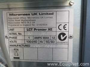 Micromass LCT Premier XE Mass Spectrometer With Waters 2795 HPLC Seperation Module and Detectors