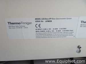Espectrómetro de Masa Thermo Finnigan LCQ Deca XP