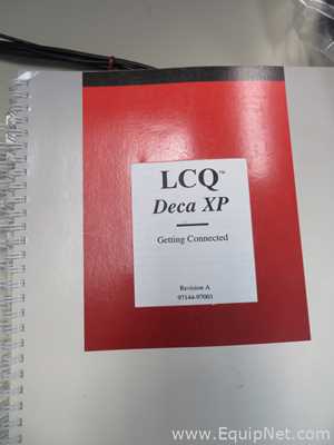 Espectrómetro de Masa Thermo Finnigan LCQ Deca XP