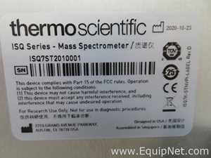 Thermo Scientific ISQ 7610 Single Quadrupole Mass Spectrometer with Thermo TRACE 1300 GC