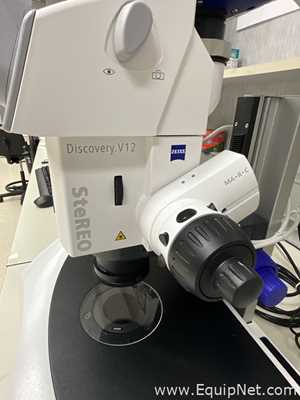 Carl Zeiss SteREO Discovery.V12 Stereo Microscope with Axiocom 208 Color USB Camera