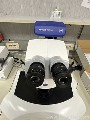 Carl Zeiss SteREO Discovery.V12 Stereo Microscope with Axiocom 208 Color USB Camera