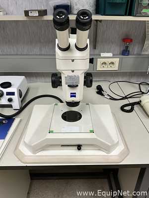 Carl Zeiss Stemi SV11 Stereo Microscope with CL 6000 LED Light Source