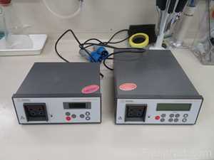 Lot of 2 Amersham Biosciences EPS 601 and 301 Electrophoresis Power Supplies