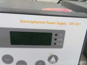 Lot of 2 Amersham Biosciences EPS 601 and 301 Electrophoresis Power Supplies