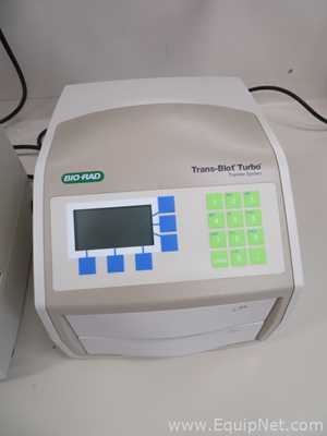 Lot of 2 Bio Rad Trans Blot Turbo Electrophoresis Systems