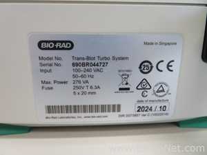 Lot of 2 Bio Rad Trans Blot Turbo Electrophoresis Systems