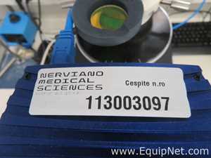 Zeiss Inc. Axiovert 10 Inveted Microscope With Power Supply