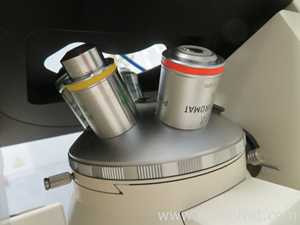 Zeiss Inc. Axiovert 10 Inveted Microscope With Power Supply