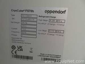 Freezer Eppendorf CryoCube F570H