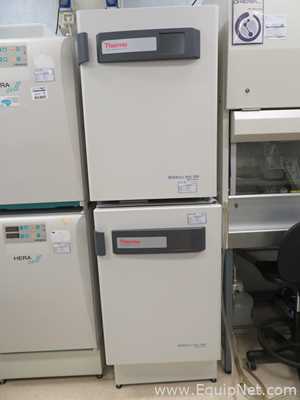 Lot of 2 Thermo Scientific HERAcell vios 160i CO2 Laboratory Incubators