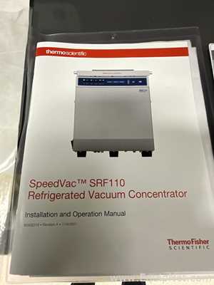 Concentrador Thermo Scientific SRF- 110