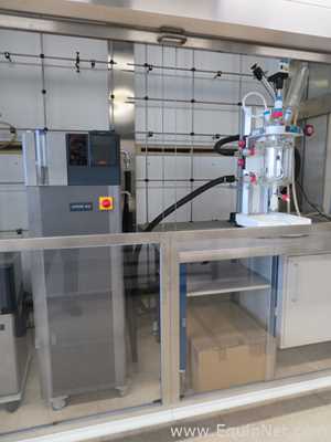 Syrris ORB 2201012 Jacketed 2000ml Glass Reactor With Huber Unistat 815 Chiller