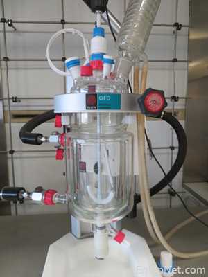 Syrris ORB 2201012 Jacketed 2000ml Glass Reactor With Huber Unistat 815 Chiller