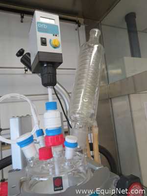 Syrris ORB 2201012 Jacketed 2000ml Glass Reactor With Huber Unistat 815 Chiller