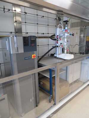 Syrris ORB 2201012 Jacketed 2000ml Glass Reactor With Huber Unistat 815 Chiller