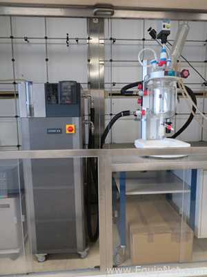 Syrris ORB 2201012 Jacketed 2000ml Glass Reactor With Huber Unistat 815 Chiller