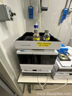 Agilent Technologies 6230 TOF LC/MS Mass Spectrometer with Agilent 1260 Infinity II HPLC System