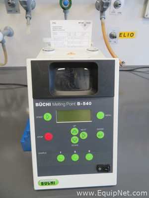 Aparato de Punto de Fusión Buchi Labortechnik AG B-540
