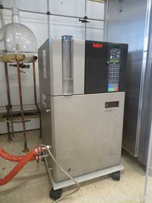 Jacketed 4000ml Glass Reactor with Huber Unistat 360 Chiller