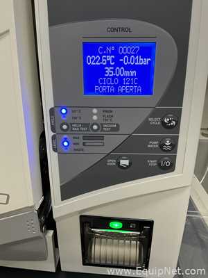 Tecno-Gaz Industries  Europa B EVO 15 Litre Horizontal Laboratory Autoclave