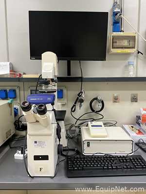 Carl Zeiss Axiovert S100 Microscope with Axiocam 208 Color USB Camera
