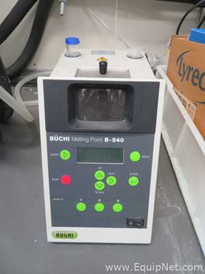 Aparato de Punto de Fusión Buchi Labortechnik AG B-540