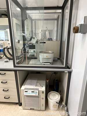 Buchi Rotavapor R-300 Evaporator Condenser with Julabo FC1200 Chiller