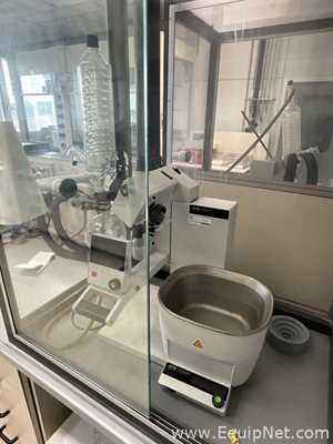 Buchi Rotavapor R-300 Evaporator Condenser with Julabo FC1200 Chiller