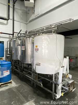 DiverseyLever 3 Tank 300 Gallon CIP System