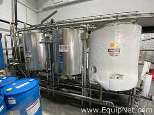 DiverseyLever 3 Tank 300 Gallon CIP System