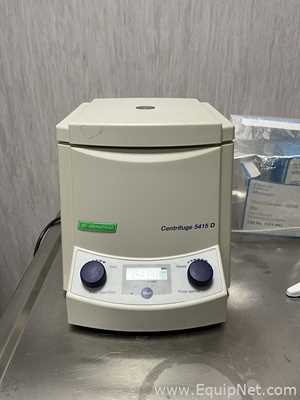 Eppendorf 5415 D Laboratory Centrifuge