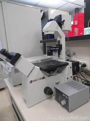 Leica DMIRB Fluorescence Microscope With Reichert Power Supply