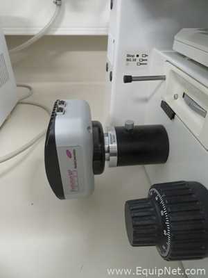 Leica DMIRB Fluorescence Microscope With Reichert Power Supply