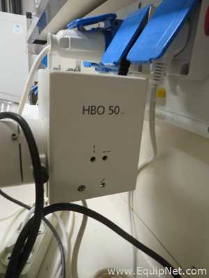 Zeiss Axiovert 35 Inverted Microscope with Zeiss Power Supply