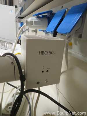 Zeiss Axiovert 35 Inverted Microscope with Zeiss Power Supply
