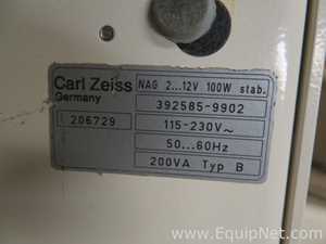 Zeiss Axiovert 35 Inverted Microscope with Zeiss Power Supply