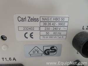Zeiss Axiovert 35 Inverted Microscope with Zeiss Power Supply