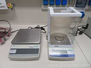 Lote de 2 Báscula Mettler Toledo AB304-S