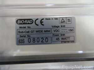 Lot of 2 Biorad Sub-Cell GT Wide Mini Electrophoresis With Biorad Power Ease Power Supply