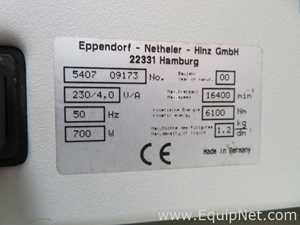 Eppendorf 5417 R Refrigerated Laboratory Centrifuge