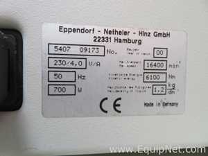 Eppendorf 5417 R Refrigerated Laboratory Centrifuge